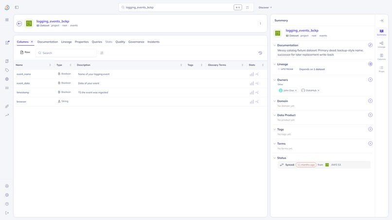DataHub Deprecation Janitor – screenshot 3
