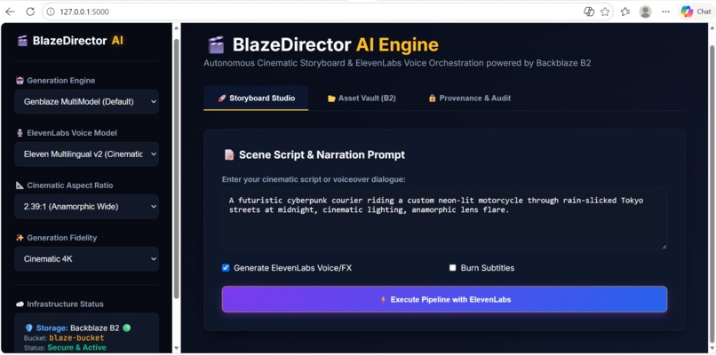 BlazeDirector AI – screenshot 1
