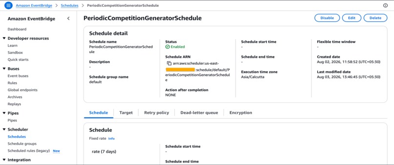 Weekly Race Generator – screenshot 2