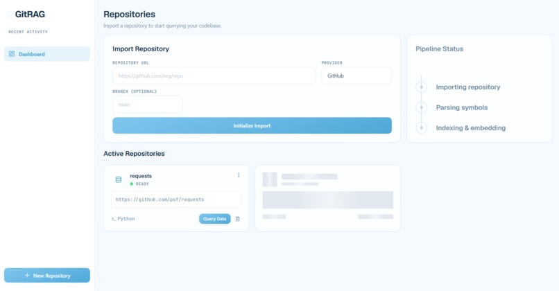 GitRAG – screenshot 1