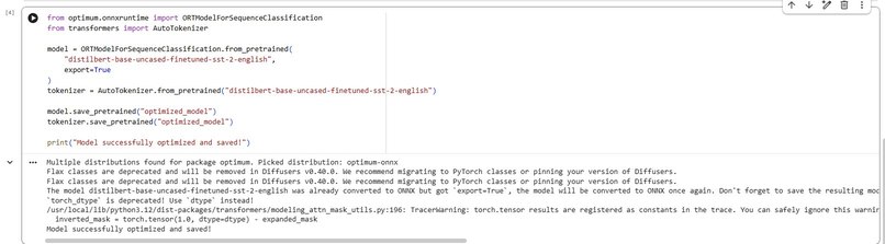 Sentiment Analysis Optimization for Arm Architecture – screenshot 4
