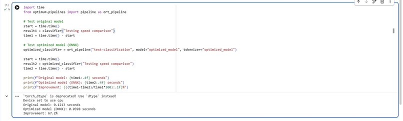 Sentiment Analysis Optimization for Arm Architecture – screenshot 5