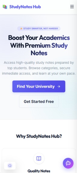 StudyNotesHub – screenshot 1