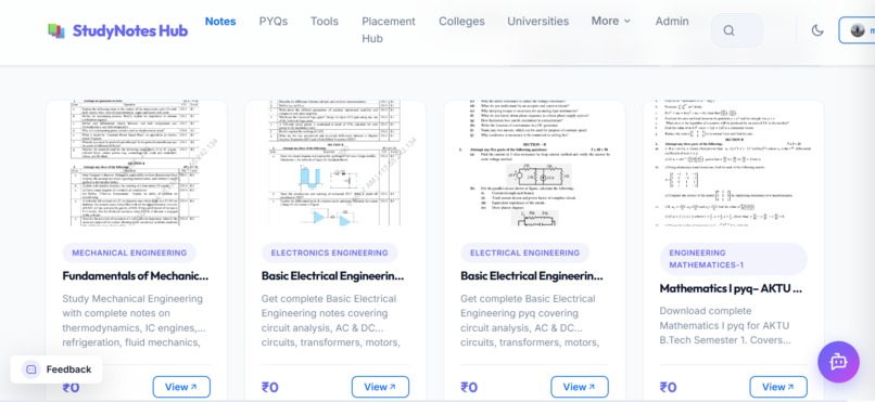 StudyNotesHub – screenshot 5