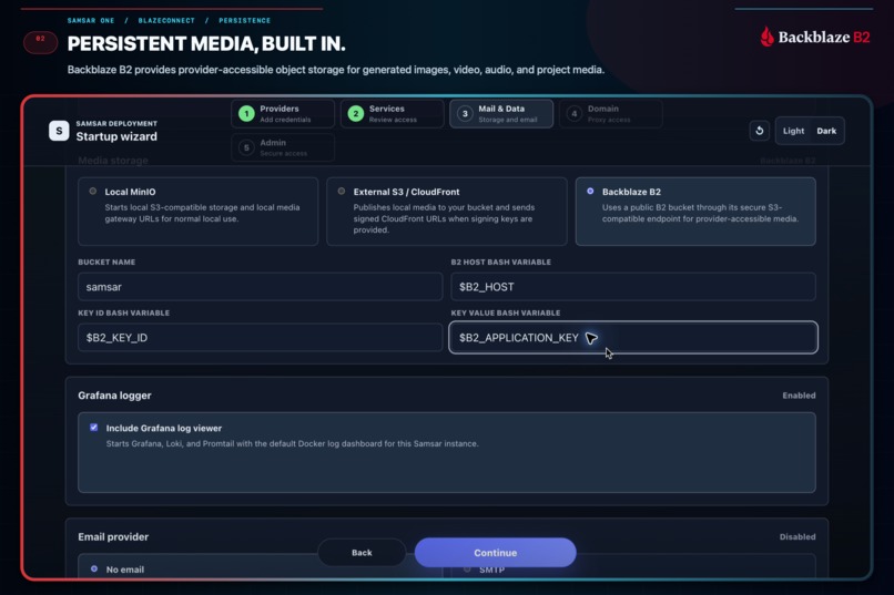 BlazeConnect – screenshot 2