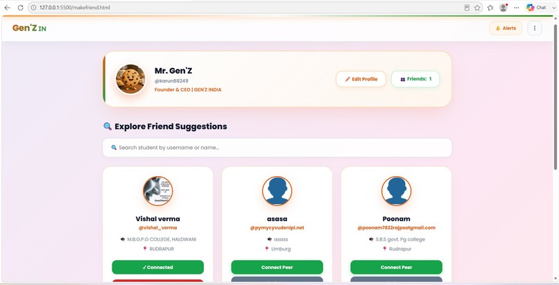 Gen'Z India – screenshot 3