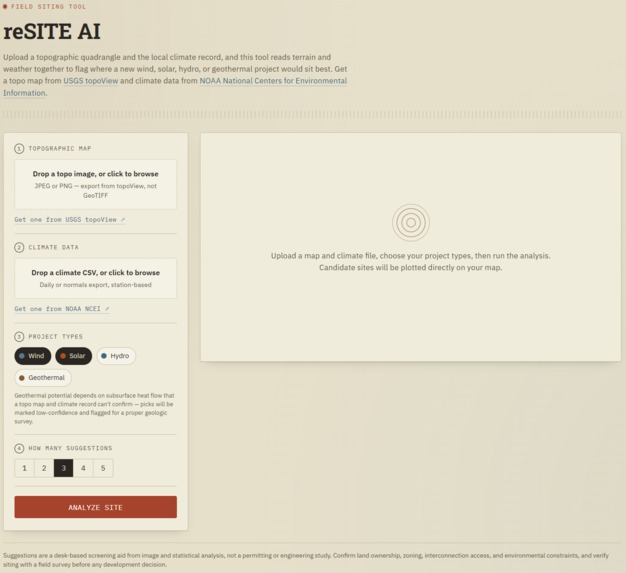 reSITE AI – screenshot 1