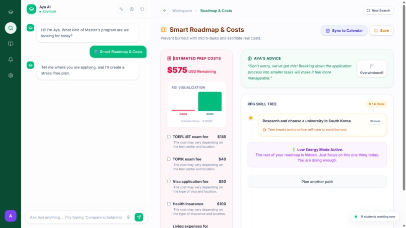 Aya AI – screenshot 2