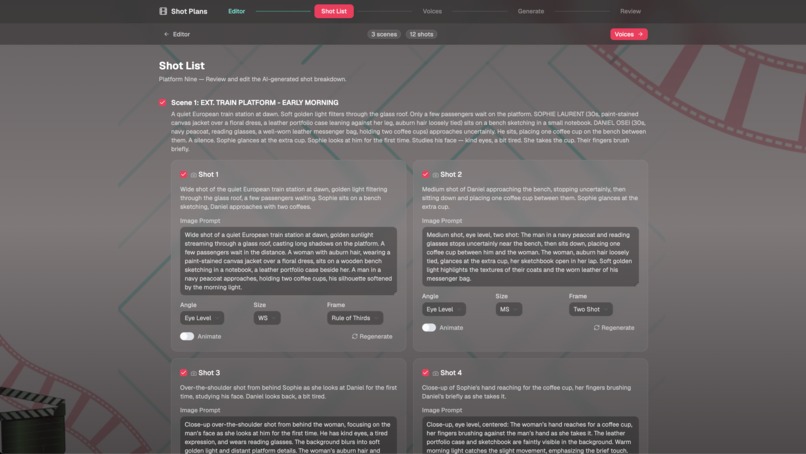 Shot Plans – screenshot 5
