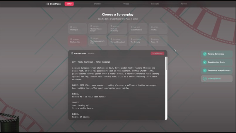 Shot Plans – screenshot 4