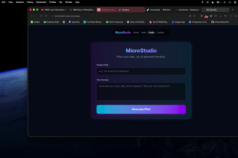 MicroStudio – AI Micro-Dramas, Crowdfunding & OTT Publishing