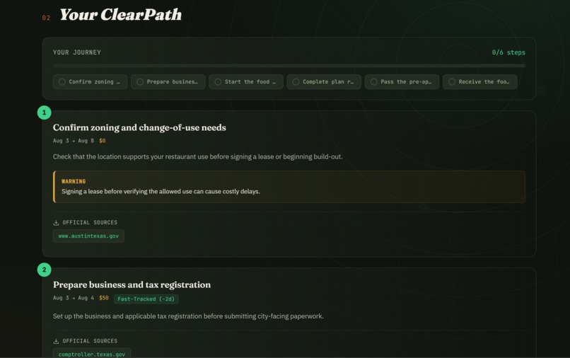 ClearPath – screenshot 1