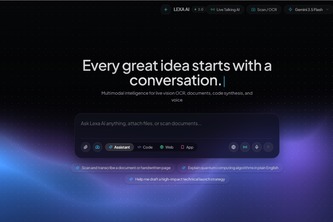 Lexa-Ai virtual assistant chatbot 