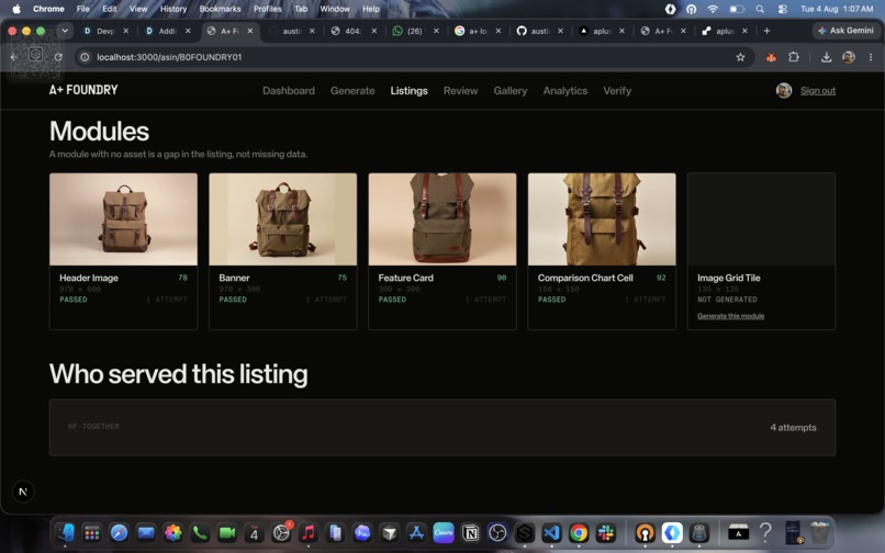 A+ Foundary – screenshot 4