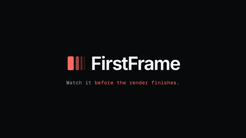 FirstFrame – screenshot 1