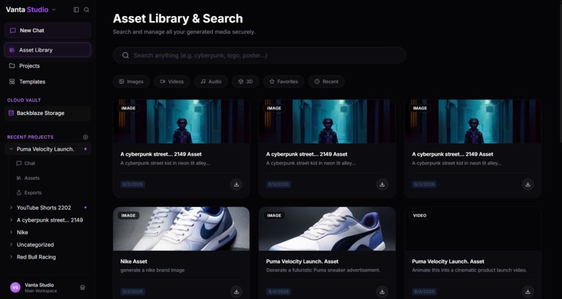 Vanta Studio – screenshot 5