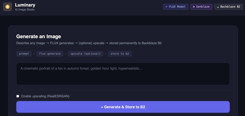 Luminary – screenshot 1