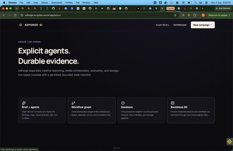 Adforge-AI – screenshot 1