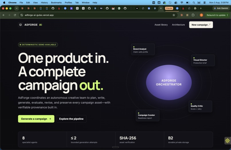 Adforge-AI – screenshot 2