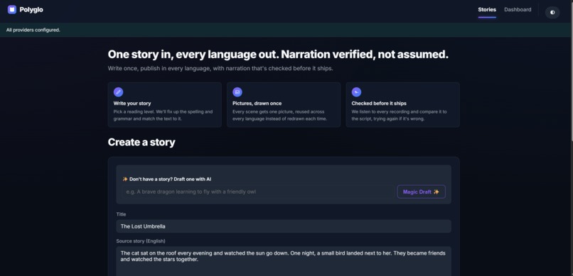 Polyglo – screenshot 1