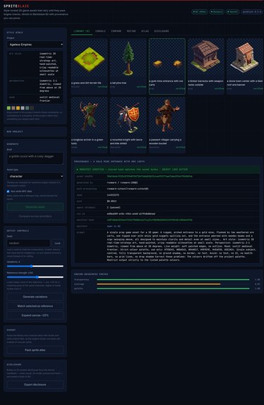 Spriteblaze – screenshot 3