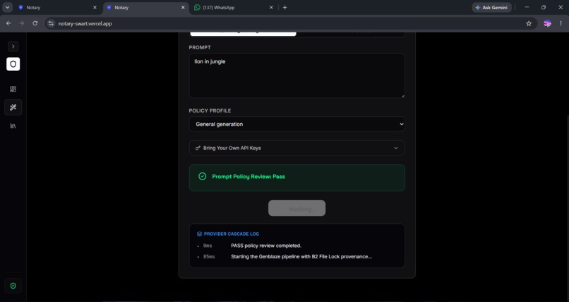 Notary – screenshot 1