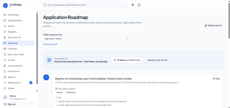 CivicBridge_AI – screenshot 4