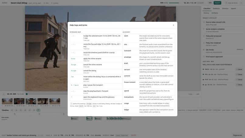 Auteur – screenshot 2