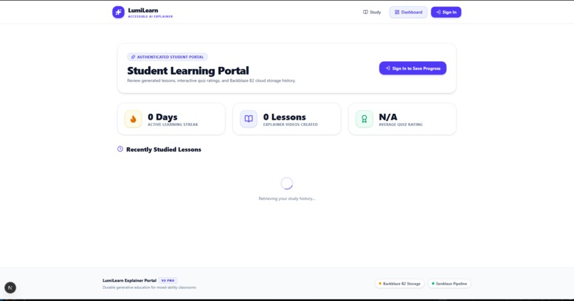 LumiLearn – screenshot 1
