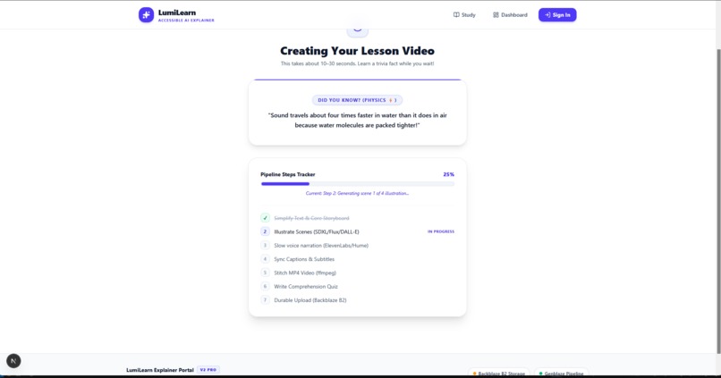 LumiLearn – screenshot 4