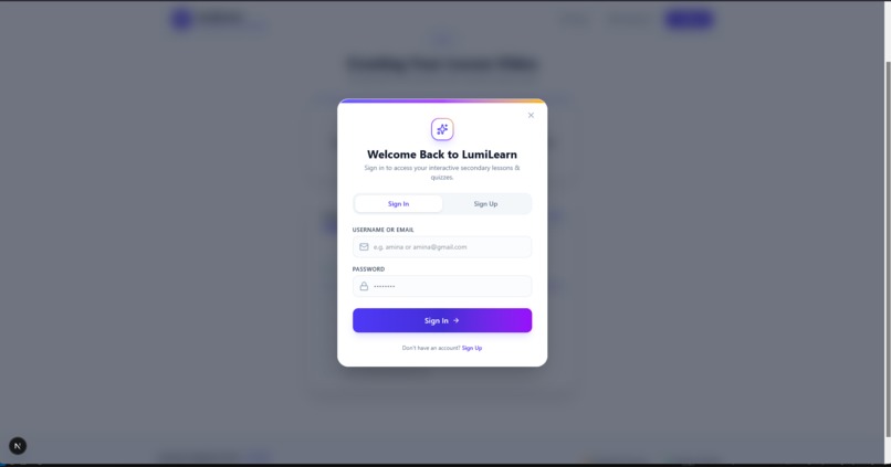 LumiLearn – screenshot 5