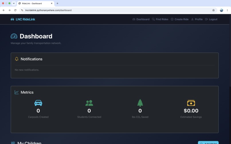 LNC RideLink – screenshot 4