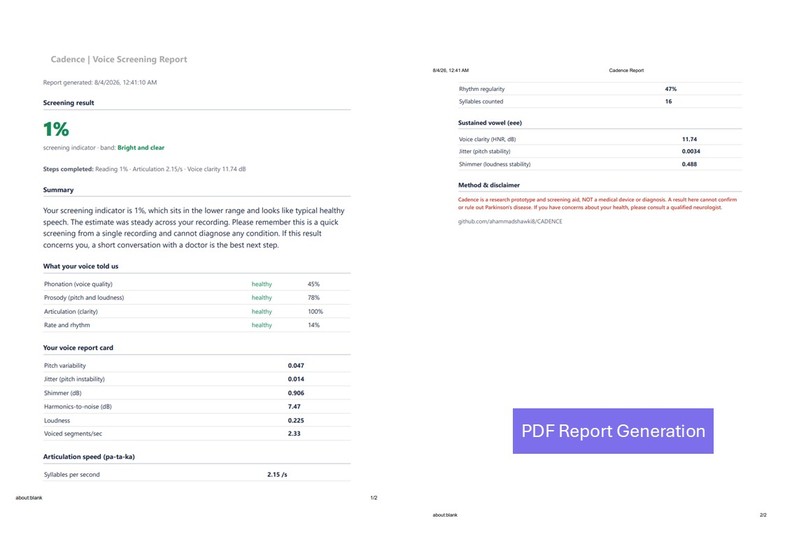 CADENCE – screenshot 5