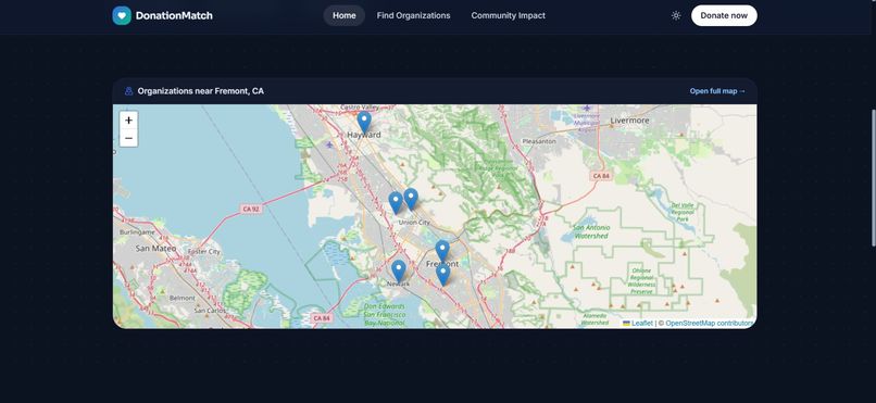 DonationMatch – screenshot 5