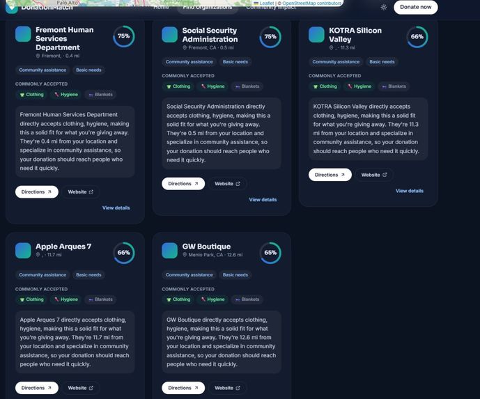 DonationMatch – screenshot 7