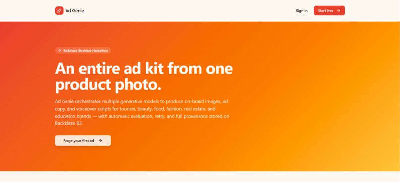 Ad-Genie – screenshot 1