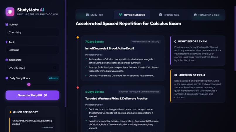 Studymate AI – screenshot 3