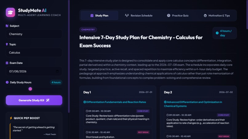 Studymate AI – screenshot 5
