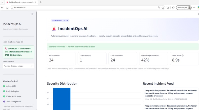 IncidentOps AI – screenshot 2