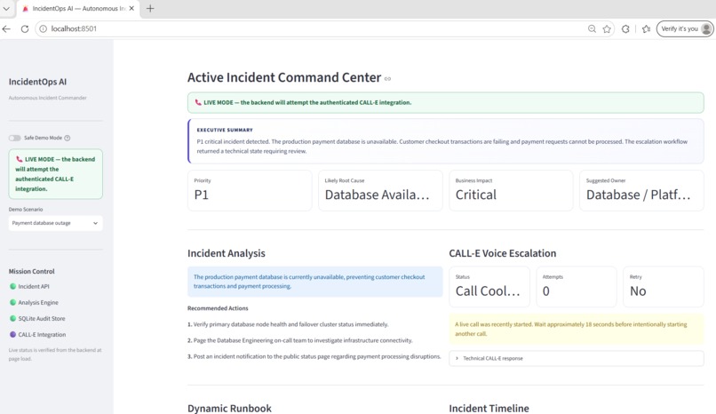 IncidentOps AI – screenshot 4