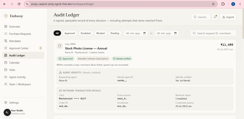 Embassy – screenshot 5