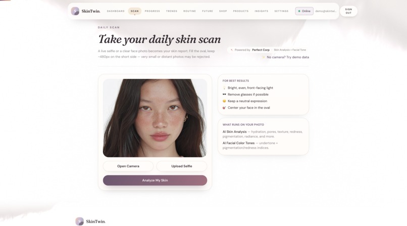 SkinTwin – screenshot 2