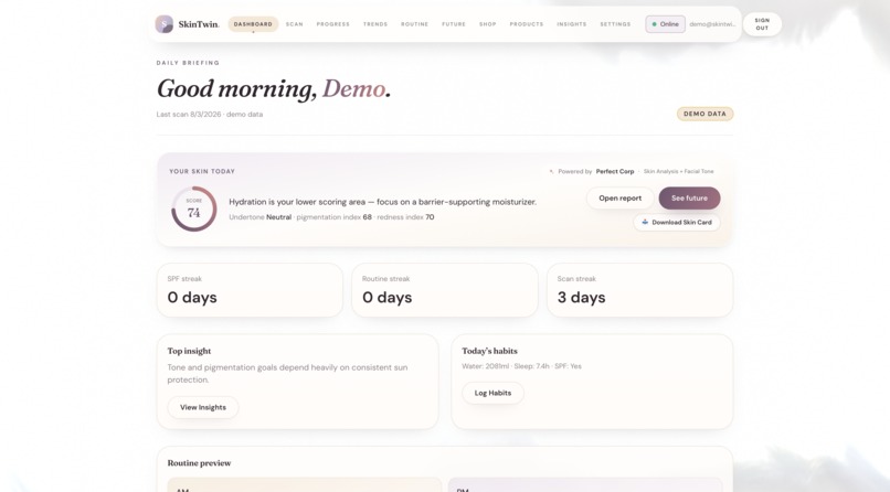 SkinTwin – screenshot 3