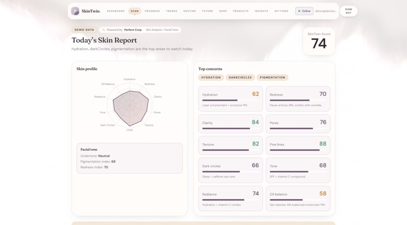 SkinTwin – screenshot 4