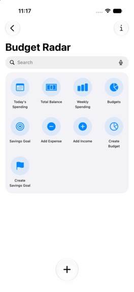 Budget Radar – screenshot 2