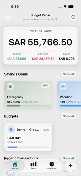 Budget Radar – screenshot 14