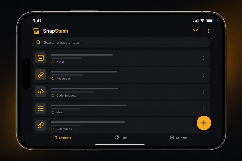 SnapStash – screenshot 1