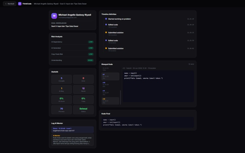 ThinkCode: Learn to Code, Not Copy – screenshot 6