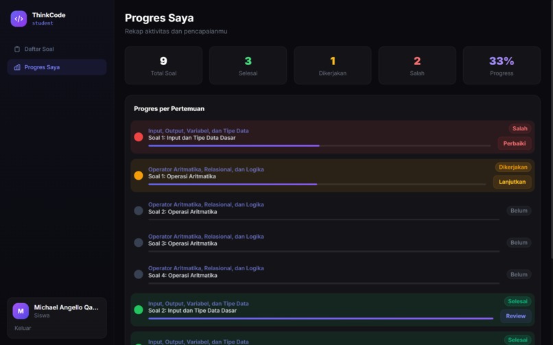 ThinkCode: Learn to Code, Not Copy – screenshot 9