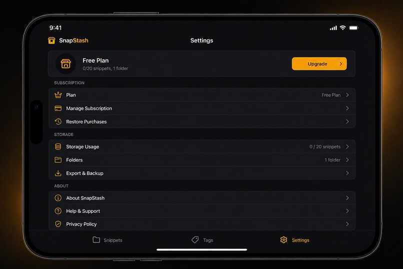 SnapStash – screenshot 4